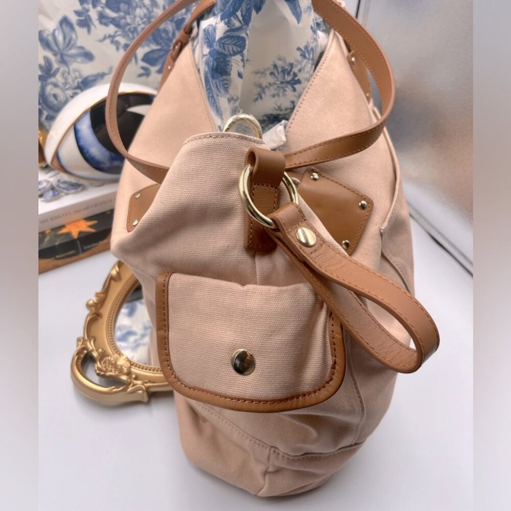 🆕 CHLOE 🧿 BNWOT Baby Canvas Changing Bag, Pink - AUTHENTICATED - Picture 8 of 16